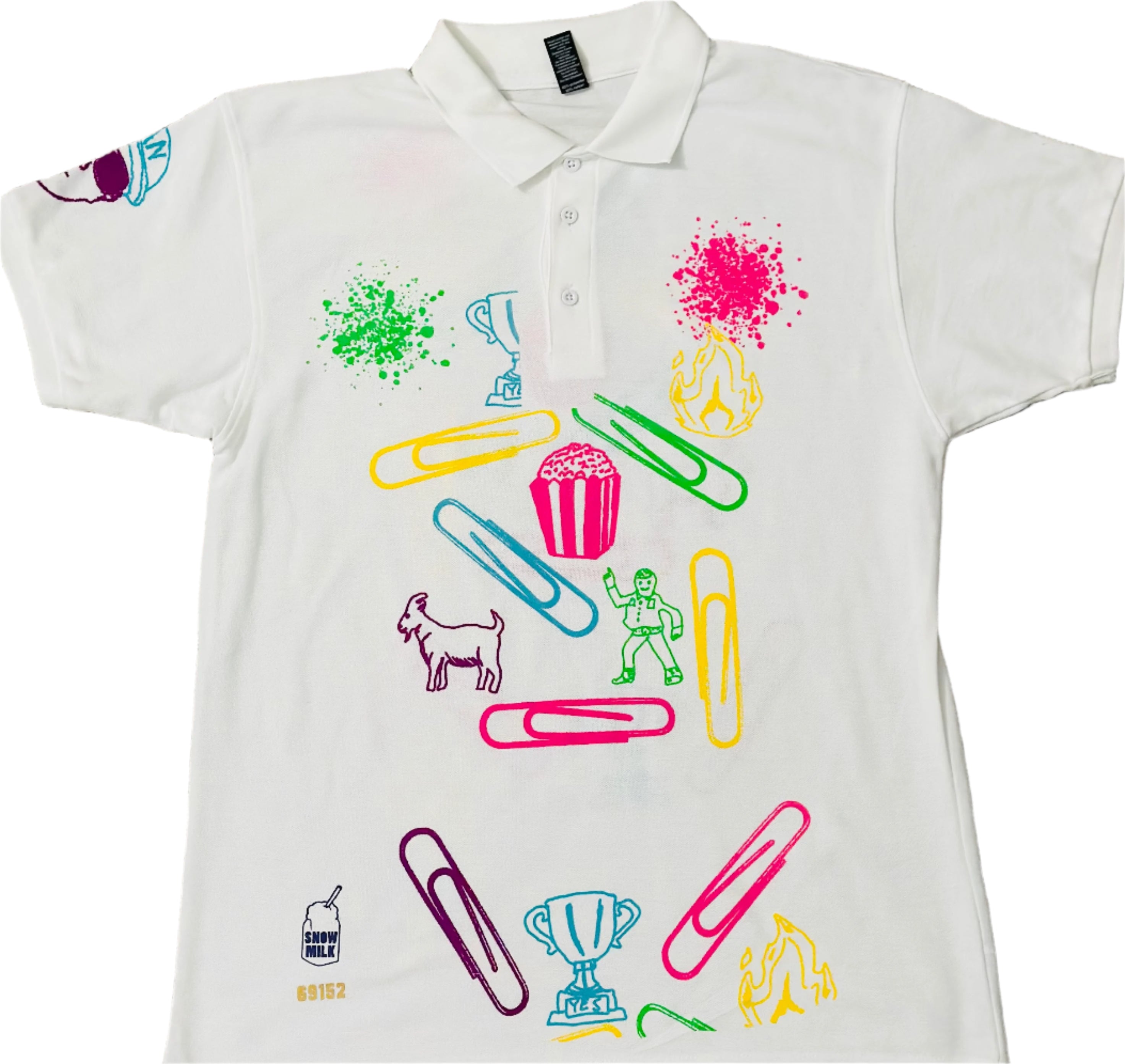 Men's Polo T-shirt – Dan Ives x Snow Milk